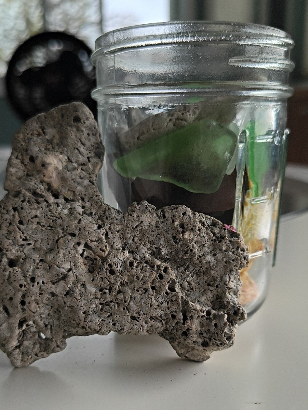 Seaglass & Shell Display - Picture 5 of 9